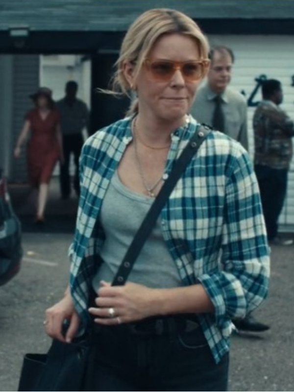 The Better Sister Elizabeth Banks Plaid Shirt Super Star Jacket