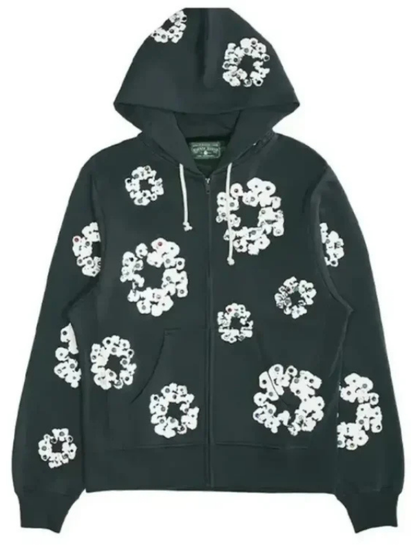 Denim Tears x Offset Wreath Hoodie Super Star Jacket