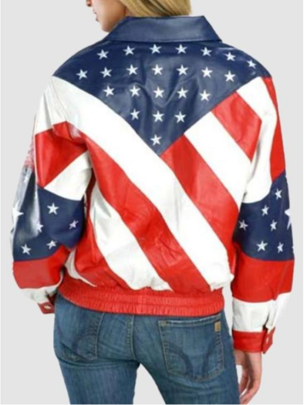 Beyonce Michael Hoban American Flag Jacket Super Star Jacket