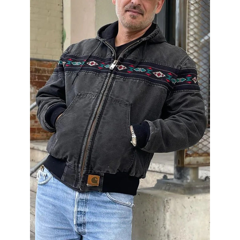 Vintage Carhartt Aztec Jacket Super Star Jacket