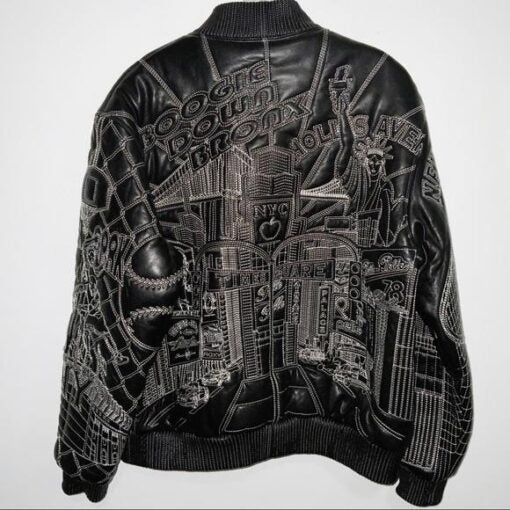 Vintage Pelle Pelle NYC Leather Jacket Super Star Jacket