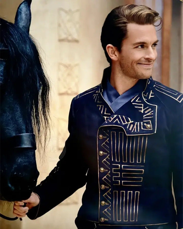 Wicked 2024 Jonathan Bailey Blue Jacket Super Star Jacket