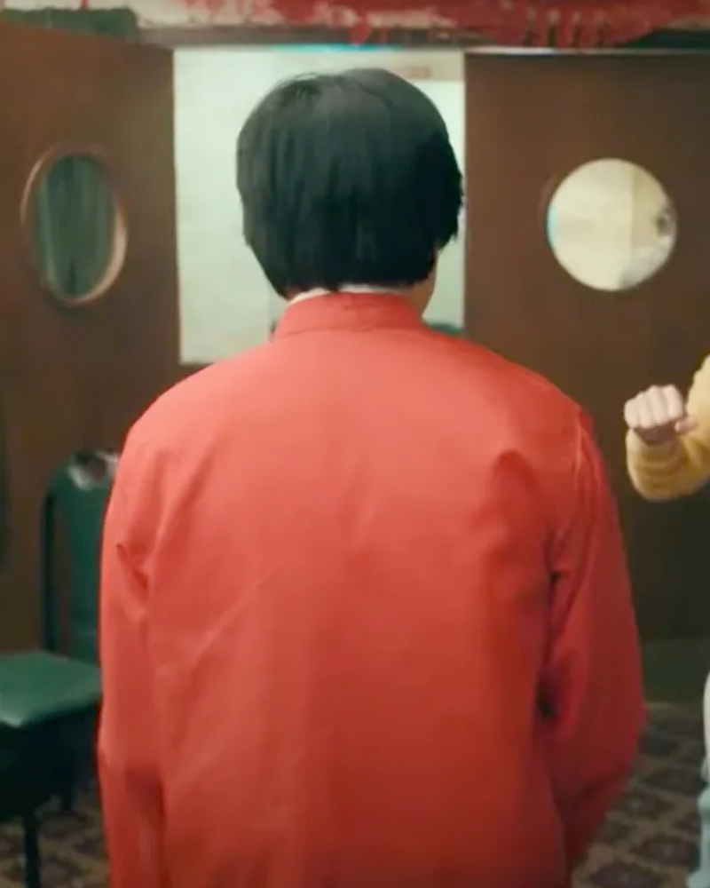 Willis Wu Interior Chinatown Orange Jacket Superstar Jacket