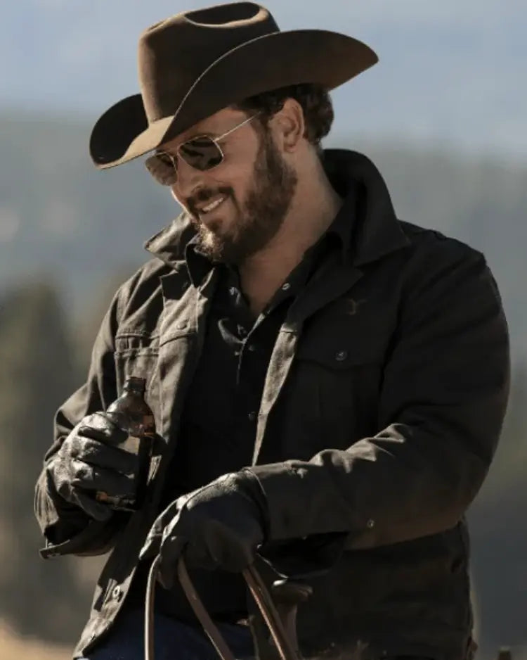 Yellowstone Rip Wheeler Black Jacket Super Star Jacket