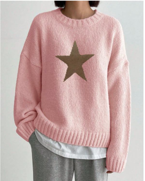 La Dolce Villa 2025 Maia Reficco Pink Silver Star Sweater Super Star Jacket