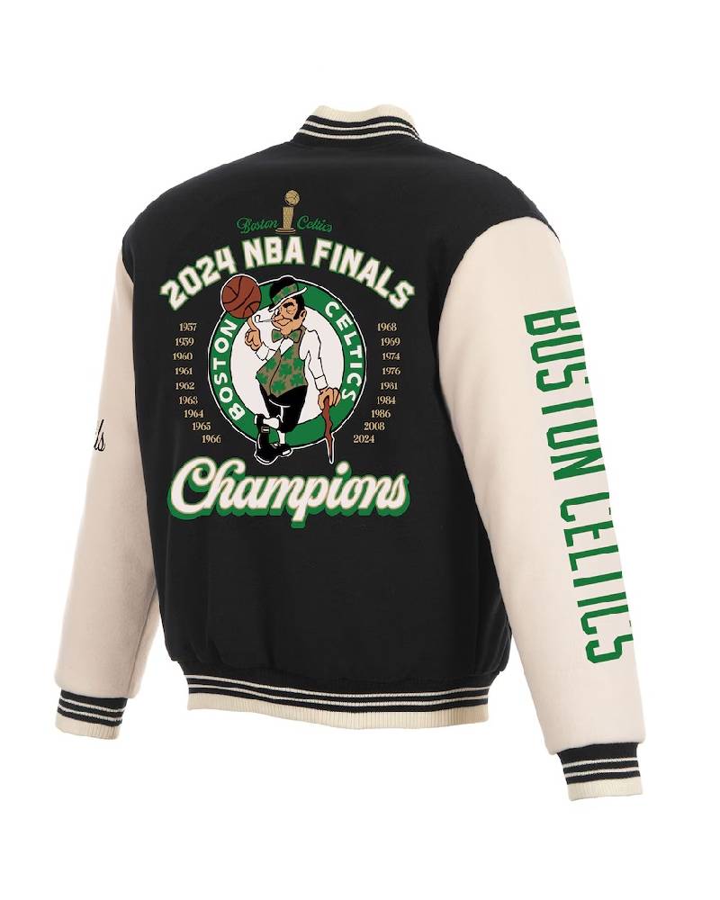 Boston Celtics 2024 NBA Finals Champions Jacket Super Star Jacket