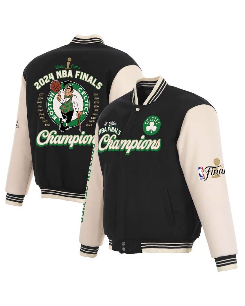 Boston Celtics 2024 NBA Finals Champions Jacket Super Star Jacket