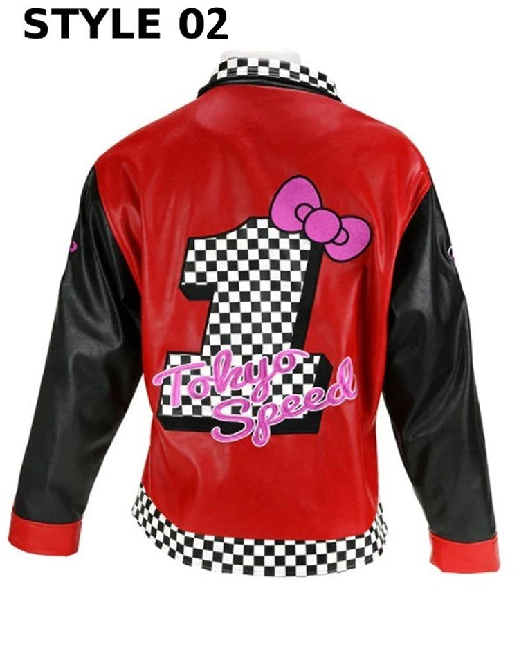 Box Lunch X Sanrio Hello Kitty Racing Jacket Super Star Jacket