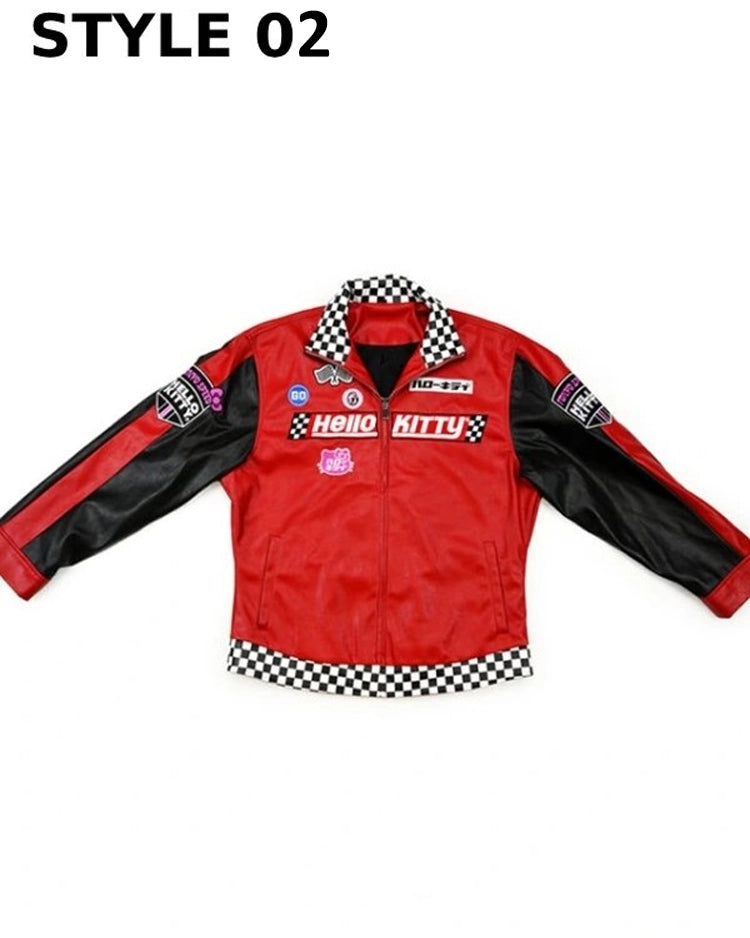 Box Lunch X Sanrio Hello Kitty Racing Jacket Super Star Jacket