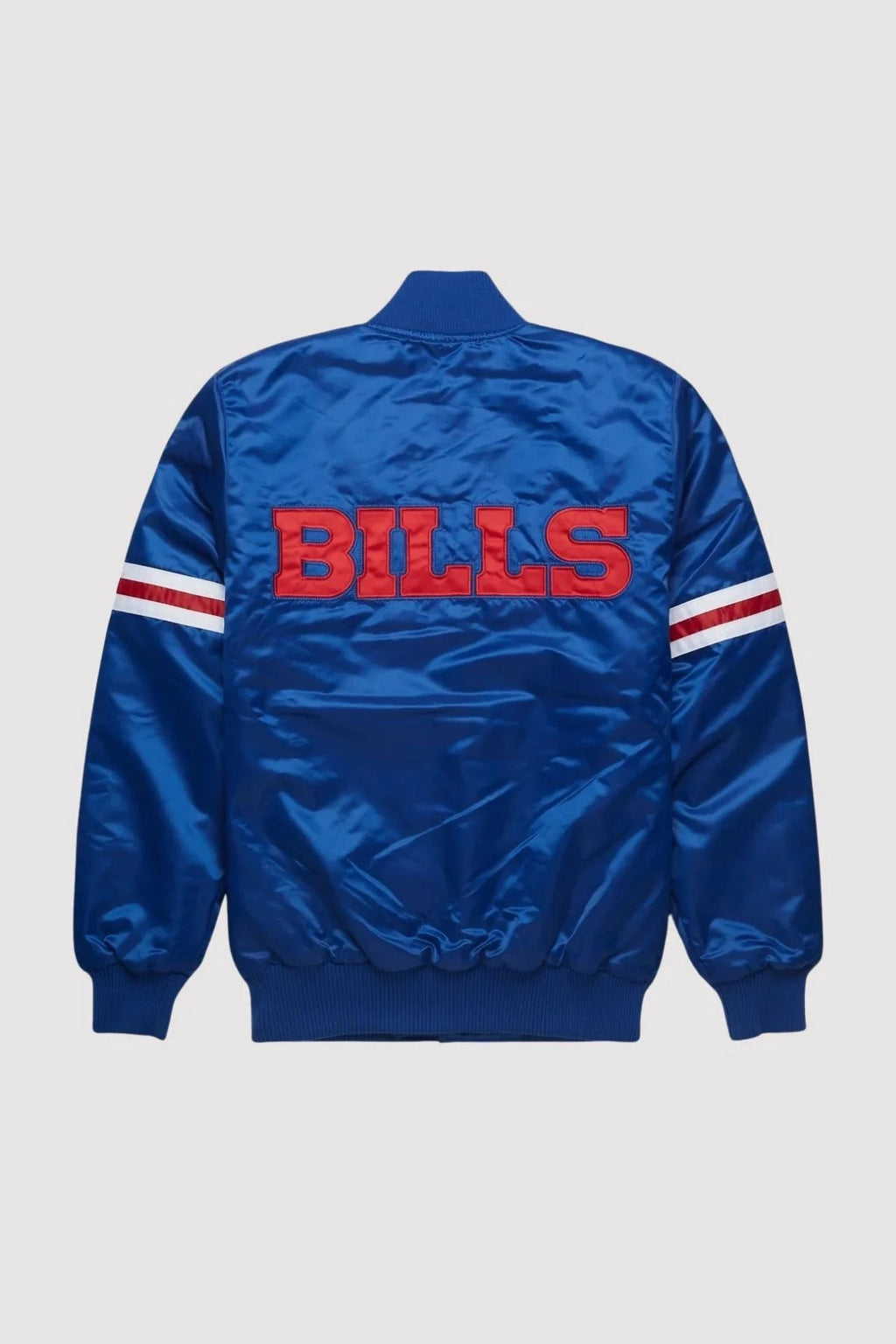 Buffalo Bills Blue Satin Varsity Jacket Super Star Jacket