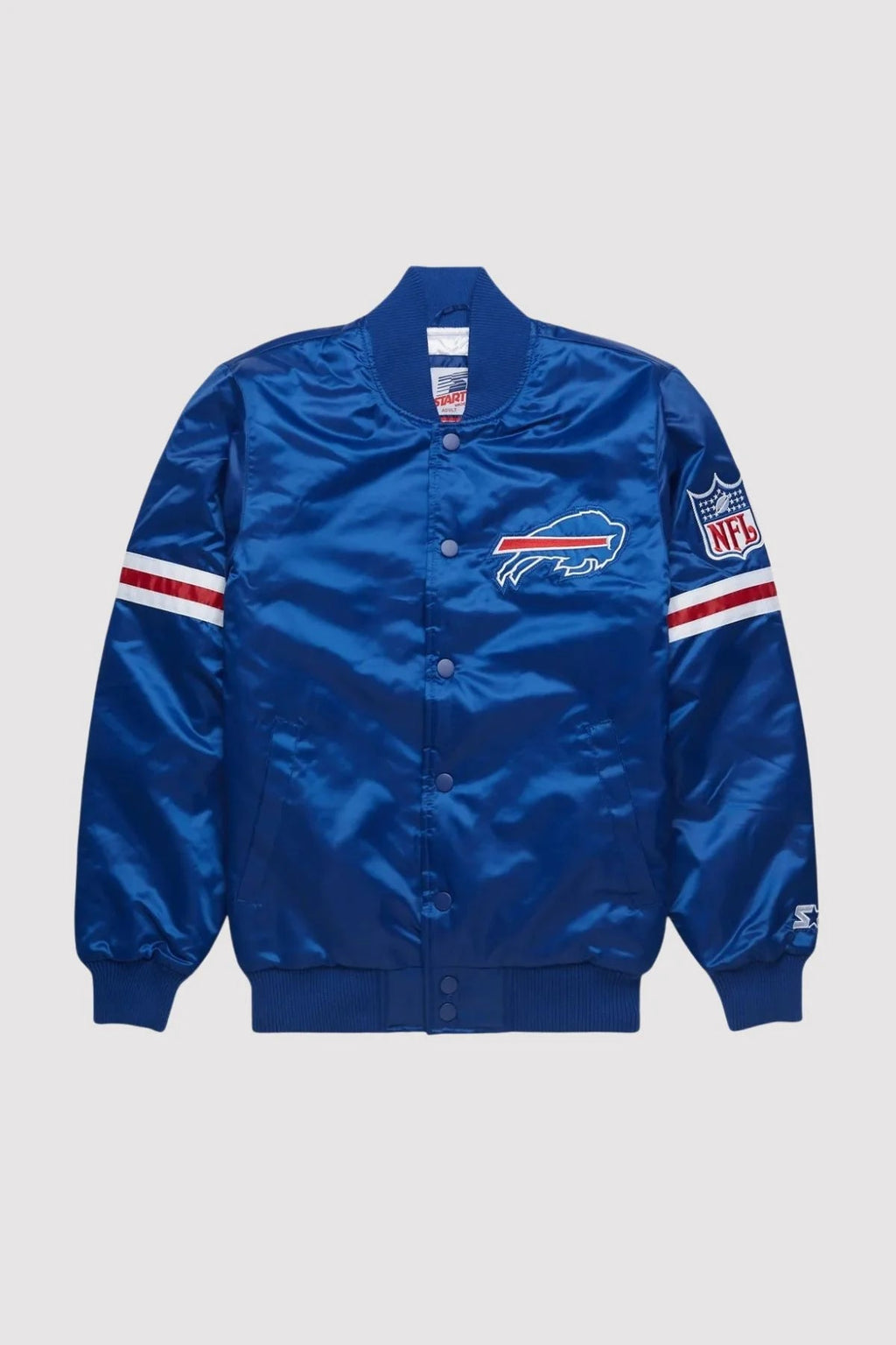 Buffalo Bills Blue Satin Varsity Jacket Super Star Jacket