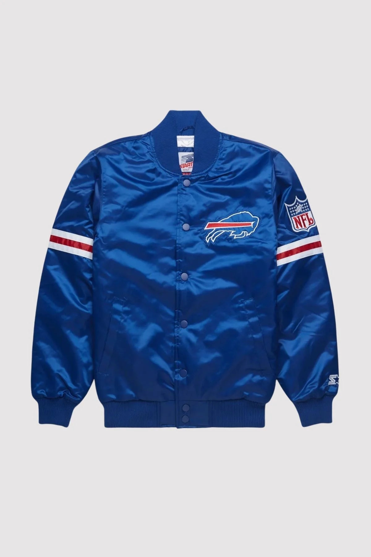 Buffalo Bills Blue Satin Varsity Jacket Super Star Jacket