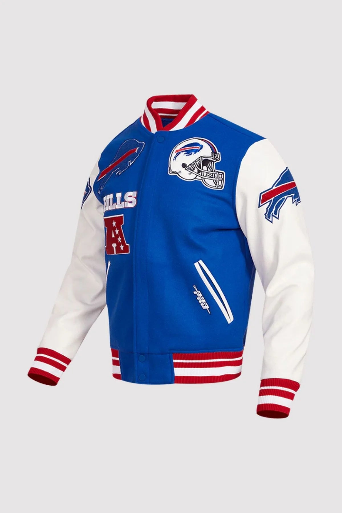 Buffalo Bills Mash Up Wool Varsity Jacket Super Star Jacket