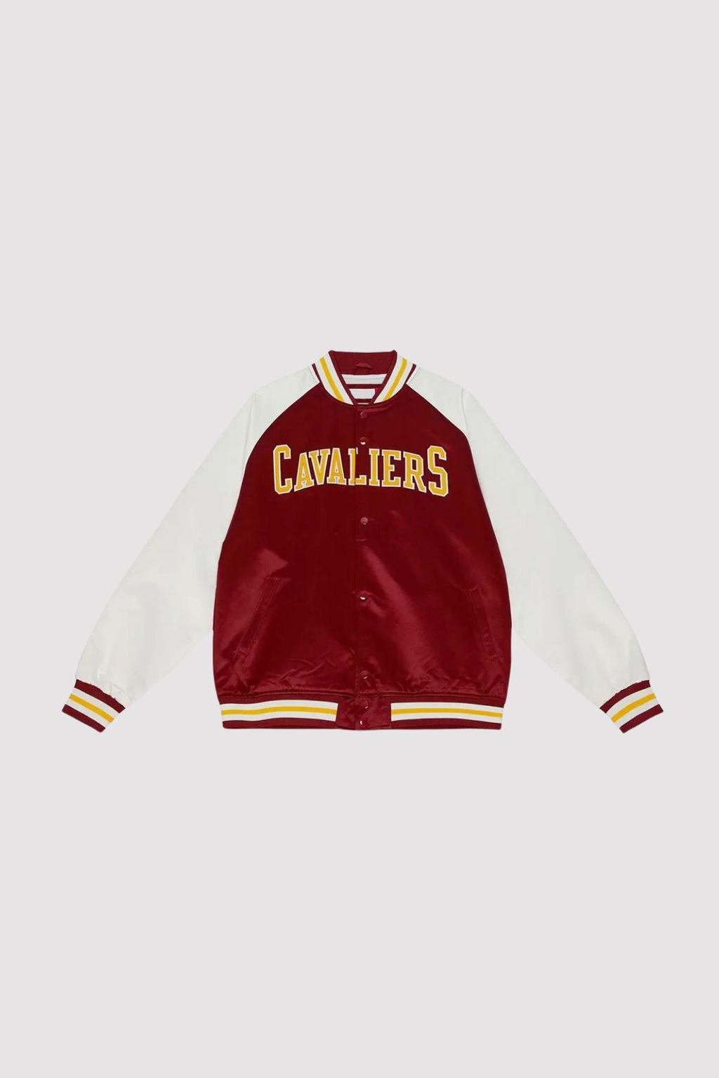 Cleveland Cavaliers Prime Time Satin Varsity Jacket Super Star Jacket