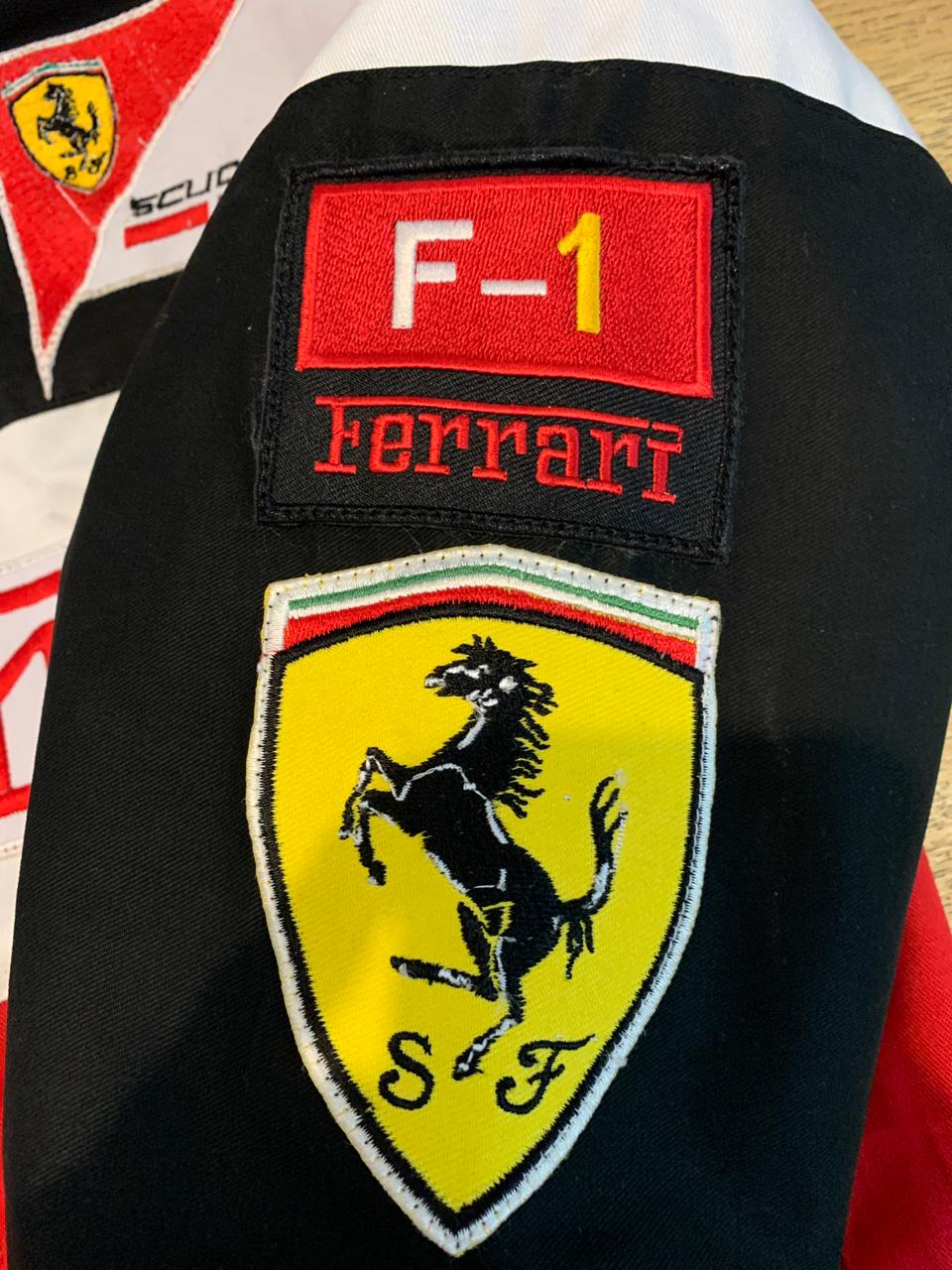 Ferrari F1 90s Vintage Racing Bomber Jacket Super Star Jacket