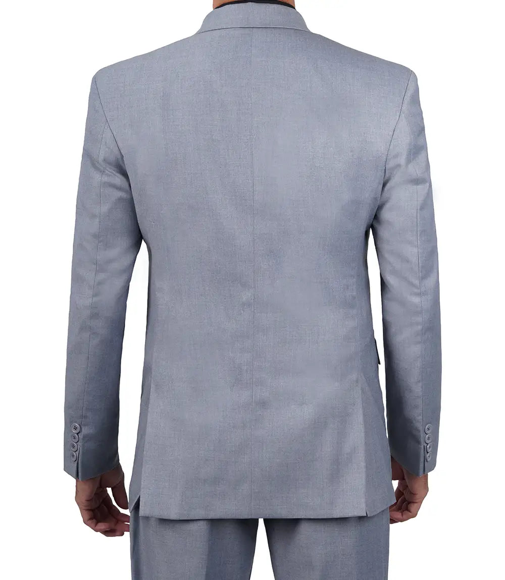 Jared Men's Grey Two-Piece Suit Super Star Jacket