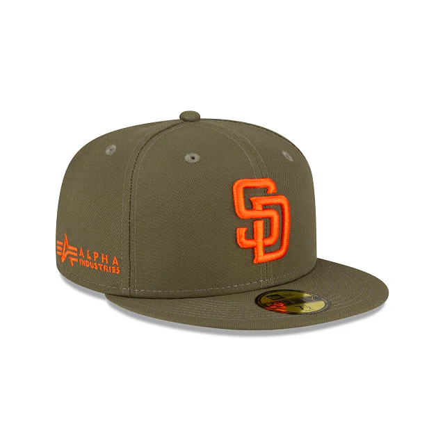 Alpha Industries Green 59FIFTY Fitted