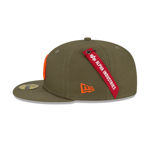 Alpha Industries Green 59FIFTY Fitted