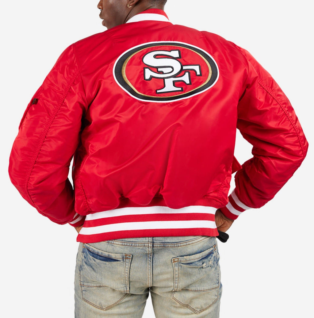 San Francisco 49ers Ma-1 Bomber Jacket Super Star Jacket