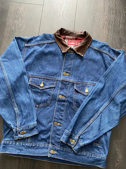 Marlboro 90s Denim Trucker Vintage Jacket Super Star Jacket