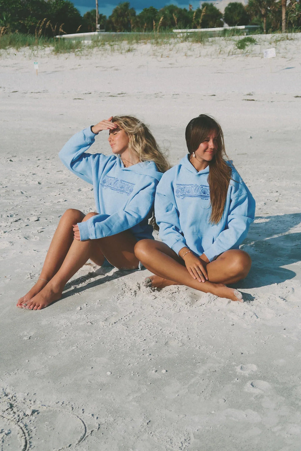 Miss Diana Women’s Blue Fleece Oversized Hoodie Super Star Jacket