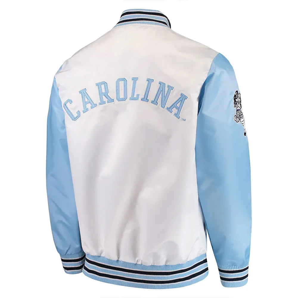 North Carolina Tar Heels The Rookie Satin Jacket Super Star Jacket