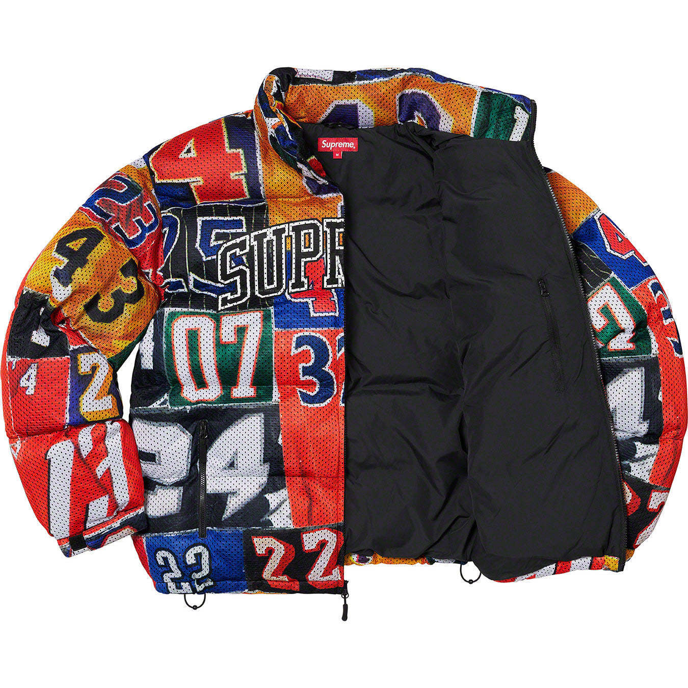 Supreme Mesh Jersey Puffer Jacket Super Star Jacket