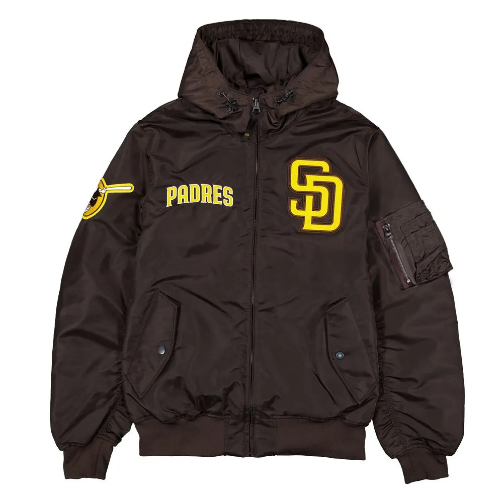 Alpha Industries L-2B Hooded Bomber Jacket
