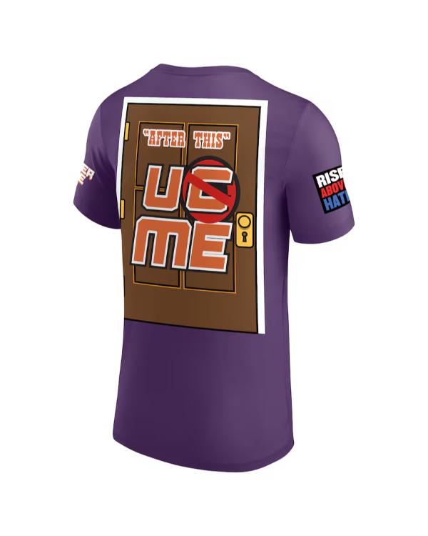 John Cena Monday Night RAW Purple T-Shirt Superstar Jacket