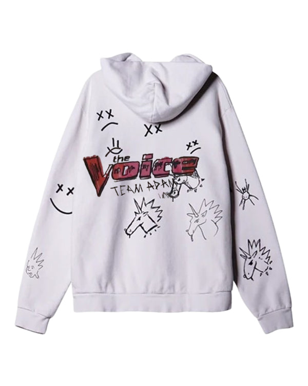 The Voice S27 Team Adam Hoodie Super Star Jacket
