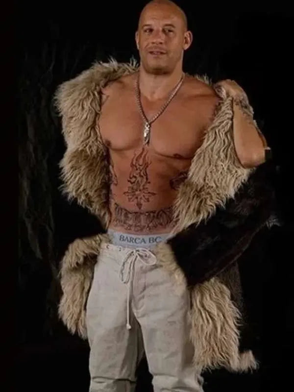 Vin Diesel xXx Shearling Coat Super Star Jacket