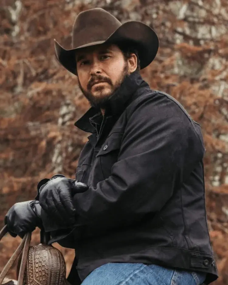 Yellowstone Rip Wheeler Black Jacket Super Star Jacket