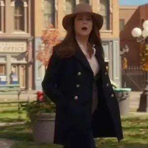 Gilmore Girls Lauren Graham Black Coat