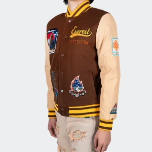 Mens-Everest-Expedition-Brown-Varsity-Letterman-Jacket