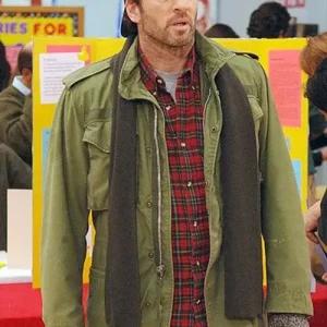 Scott-Patterson-Tv-Series-Gilmore-Girls-Luke-Danes-Green-Cotton-Jacket