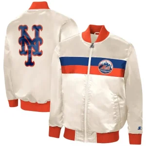 Starter-NY-Mets-Bomber-White-Jacket-1