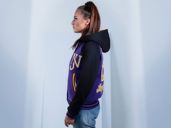 Supergirl-Purple-And-Black-Letterman-Jacket-1