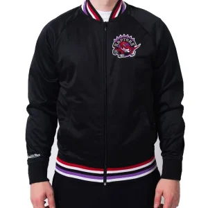 Toronto-Raptors-NBA-Top-Prospect-Bomber-Black-Jacket-1