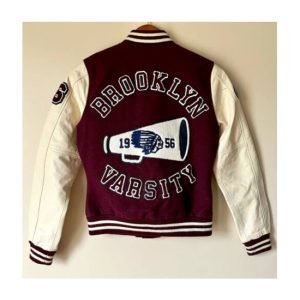 True-Religion-Maroon-Varsity-Letterman-Jacket