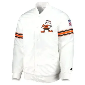 White-Cleveland-Browns-The-Power-Forward-Satin-Jacket