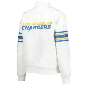 White-LA-Chargers-Line-Up-Jacket