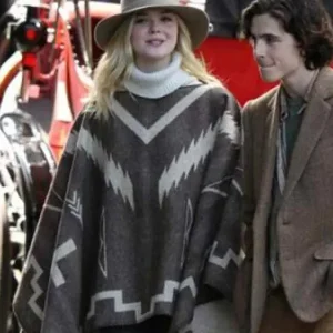 Elle-Fanning-A-Rainy-Day-In-New-York-Ashleigh-Mexican-Style-Poncho