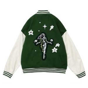 Fair-Focus-Dondrive-Green-Letterman-Jacket-1