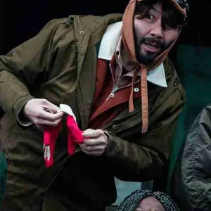 Zombieverse-2023-Noh-Hong-chul-Green-Cotton-Hooded-Jacket