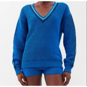 Apples-Never-Fall-2024-Madeleine-Jones-Blue-Sweater