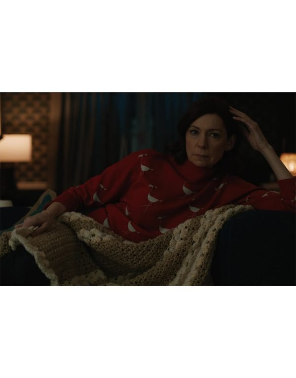 Elsbeth-Tascioni-Tv-Series-Elsbeth-2024-Carrie-Preston-Red-Flamingo-Sweater