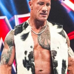 WWE-Raw-2024-Dwayne-Johnson-Cow-Vest-1