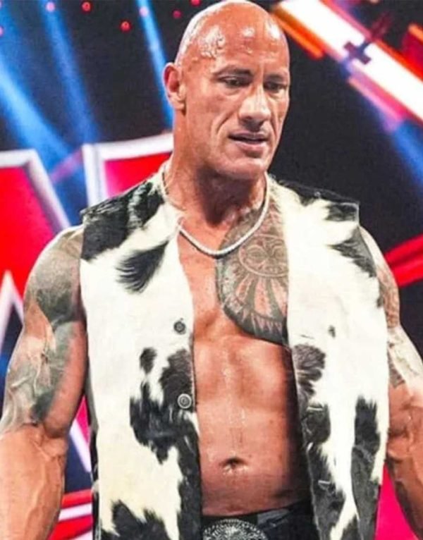 WWE-Raw-2024-Dwayne-Johnson-Cow-Vest-1