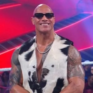 WWE-Raw-2024-Dwayne-Johnson-Cow-Vest