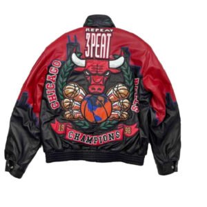 3-Peat-Chicago-Bulls-Leather-Jacket